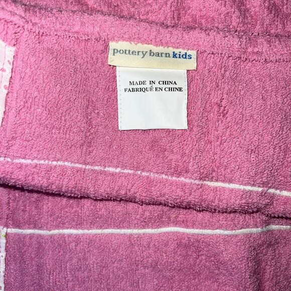 Pottery Barn Kids Pink Elephant Kitchen set dish towel and elephant oven mitt - Picture 6 of 6